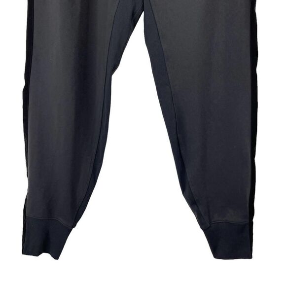 Athleta Venice Velvet Stripe Jogger Pants Sz S black - Picture 7 of 11